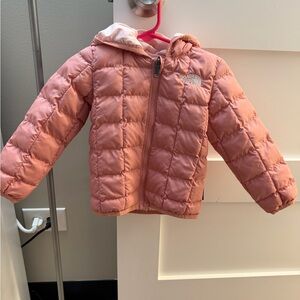 The North Face Light Pink Quilted Jacket